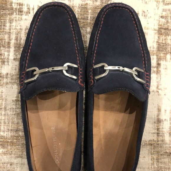 Donald J Pliner Blue Bit Driving Shoes